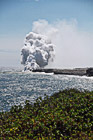 Lava Steam, Pacific Ocean photo thumbnail